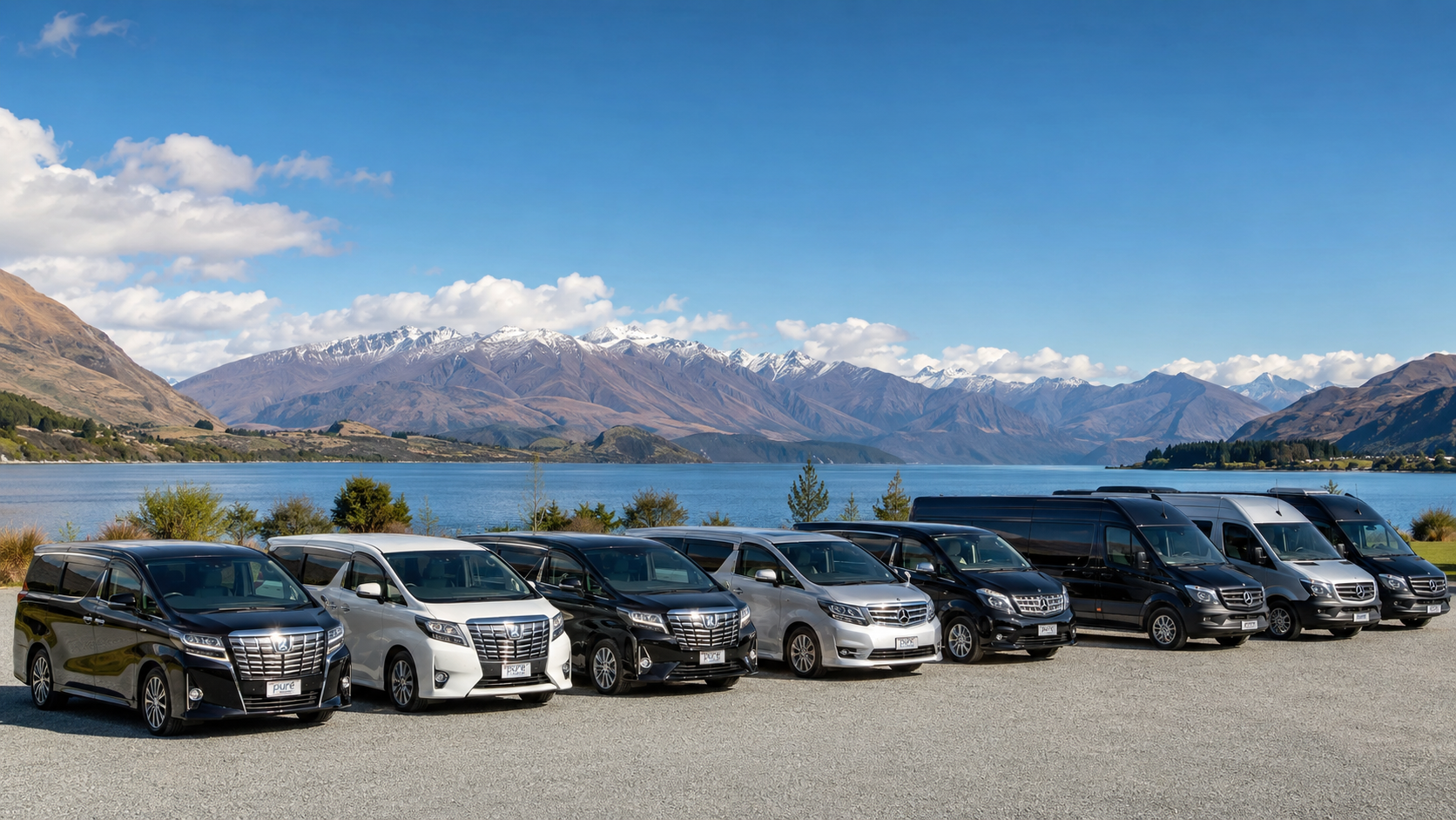 Fantastic Journey tour fleet vehicles in New Zealand